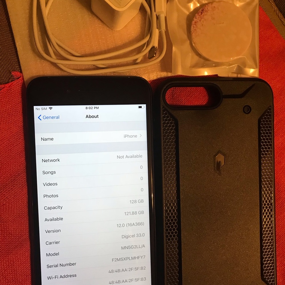 Unlocked iPhone 7plus 128gb